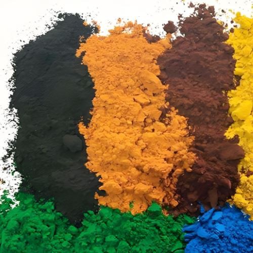 CAS NO.1332-37-2 Iron Oxide Pigment Red Yellow Black Brown